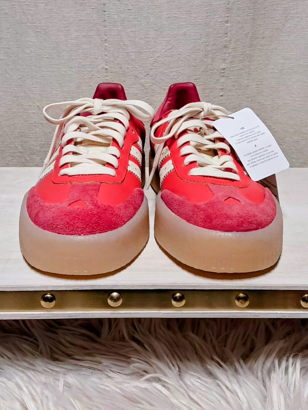 Adidas Sambae "Valentine's Day" Edition (Style Code: JH7287) Size 7.5 NWT - Picture 7 of 12